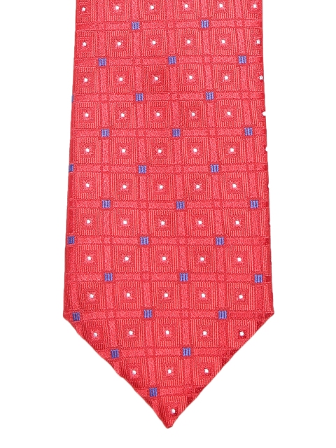 

INVICTUS Red Checked Tie