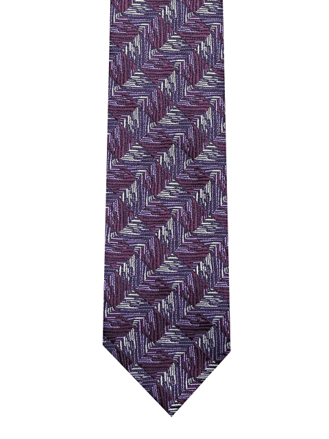 

INVICTUS Purple Patterned Tie