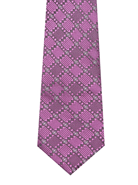 

INVICTUS Purple Patterned Tie