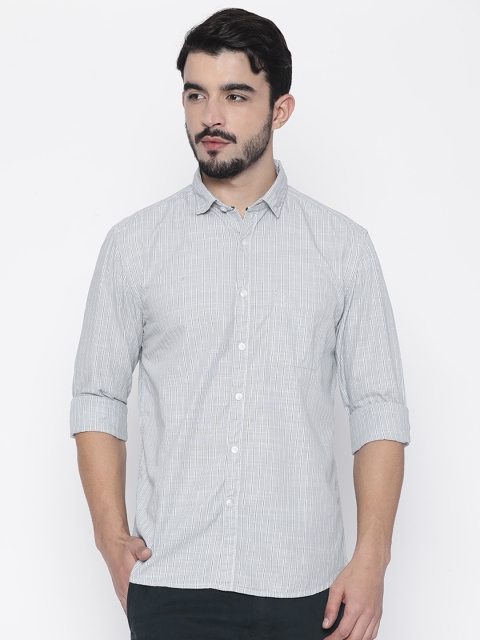 

CODE by Lifestyle Men Grey Smart Regular Fit Printed Casual Shirt