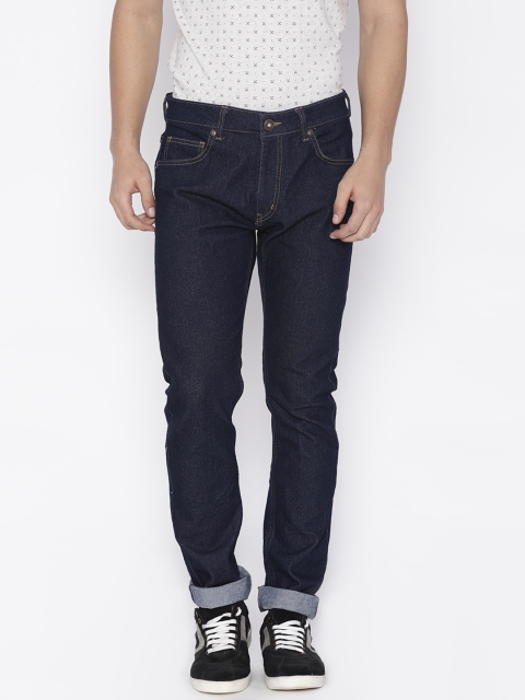 

Forca by Lifestyle Men Blue Slim Tapered Fit Mid-Rise Clean Look Stretchable Jeans