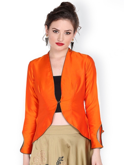 

Ira Soleil Orange Shrug
