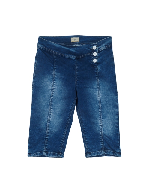

Gini & Jony Girls Blue Denim Capris