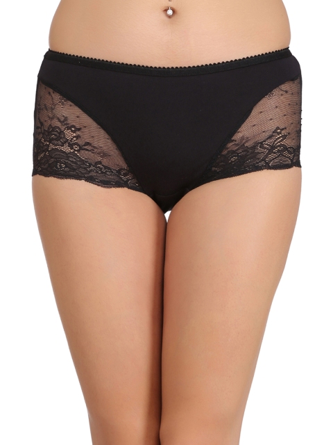 

Clovia Women Black Boyshorts PN1775P13