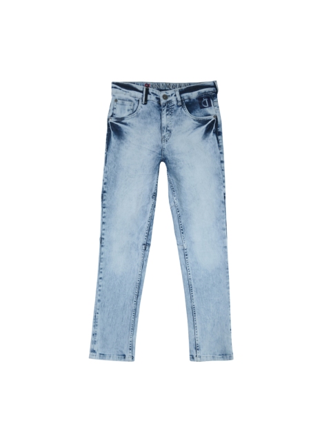 

Gini and Jony Boys Blue Jean Regular Fit Mid-Rise Clean Look Jeans
