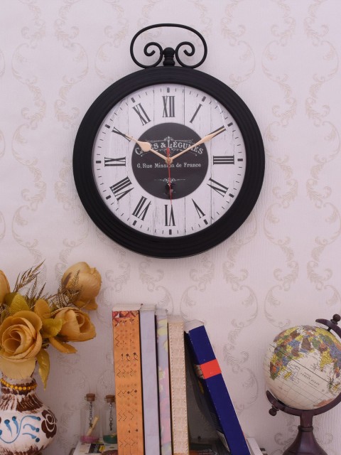 

Home Sparkle White Dial Analogue 38 cm x 30 cm Wall Clock