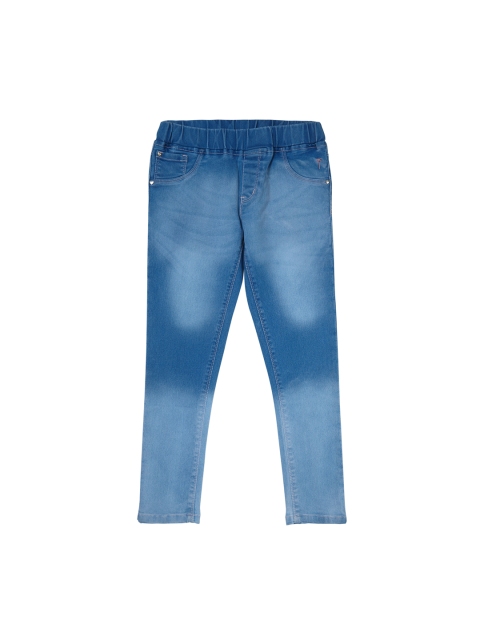 

Palm Tree Girls Blue Slim Fit Jeggings