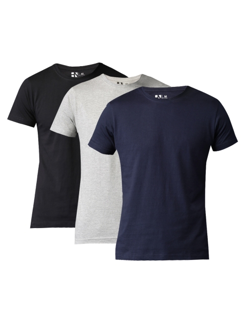 

HERE&NOW Pack of 3 T-shirts, Navy blue