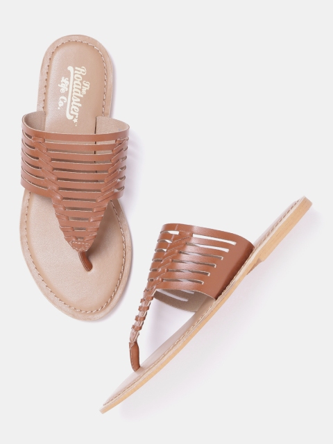 

Roadster Women Brown Solid Flats