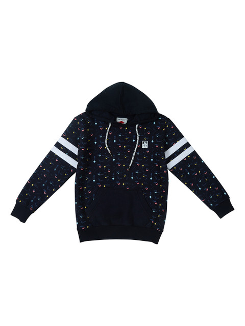 

Gini and Jony Boys Navy Blue Printed Sweatshirt