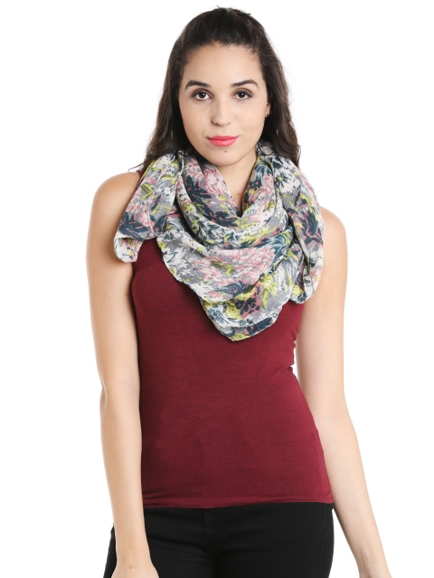 

Noi Multicoloured Floral Print Stole, Multi