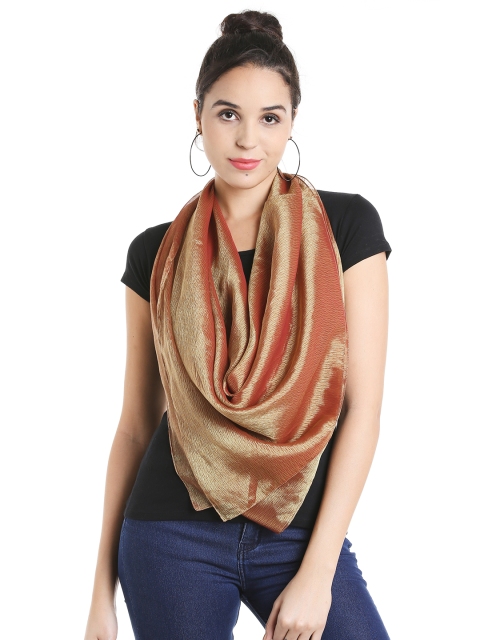 

Noi Gold-Toned Solid Stole, Multi