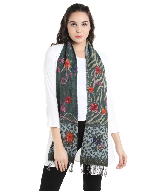 

Noi Grey Printed Stole