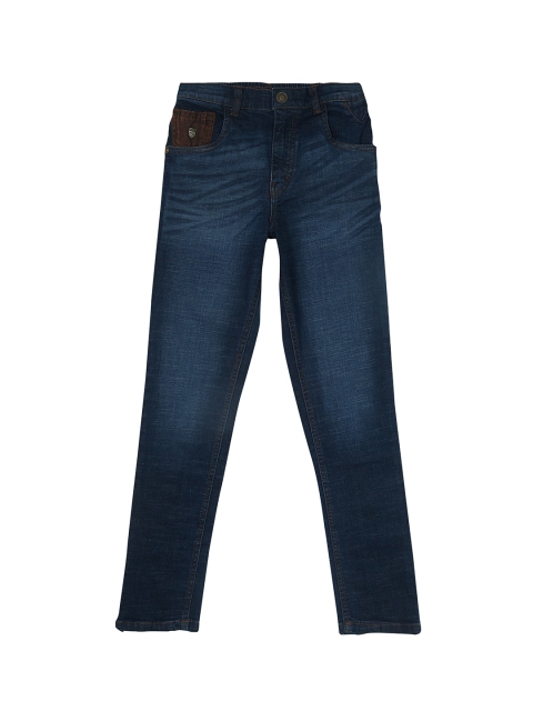 

Palm Tree Boys Blue Regular Fit Mid-Rise Clean Look Jeans