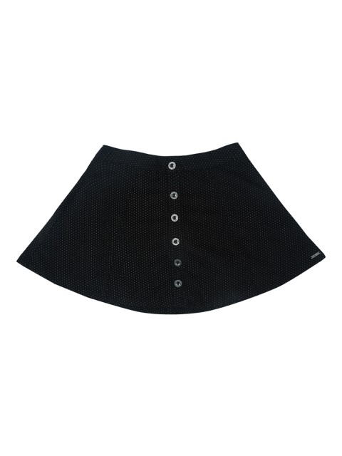 

Gini and Jony Girls Black Printed Flared Skirt