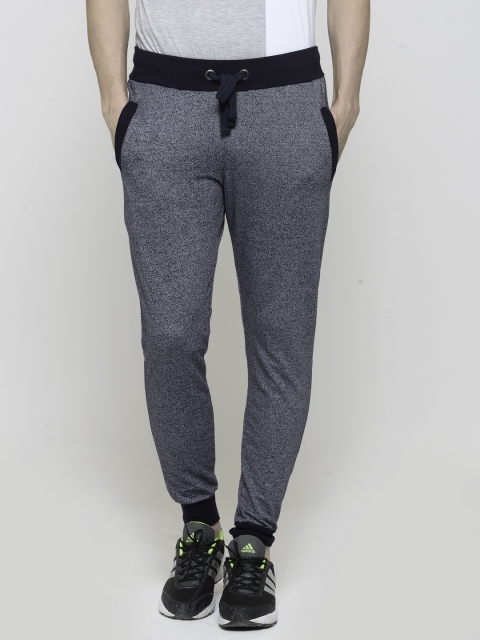 

People Navy Grindle Effect Joggers, Navy blue