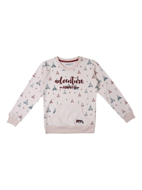 

Palm Tree Girls Pink Printed Sweatshirt