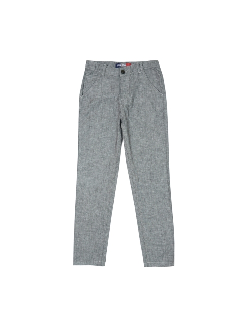 

Gini and Jony Boys Grey Regular Fit Solid Formal Trousers