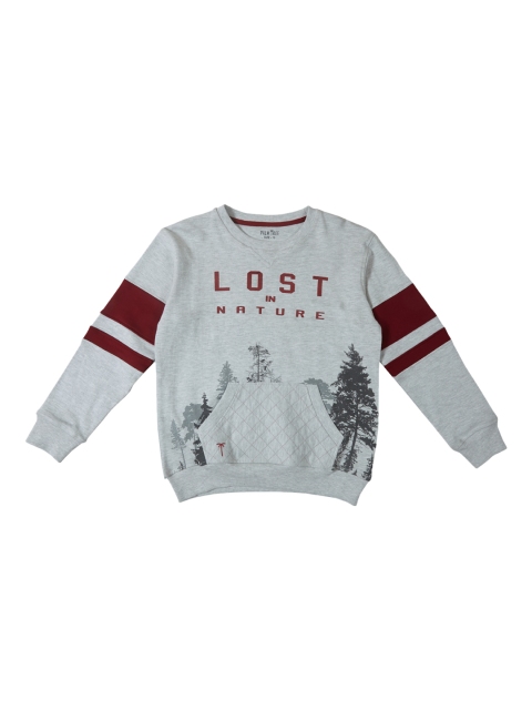 

Palm Tree Boys Grey Printed Sweatshirt