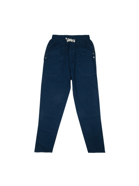 

Palm Tree Boys Blue Regular Fit Solid Formal Trousers