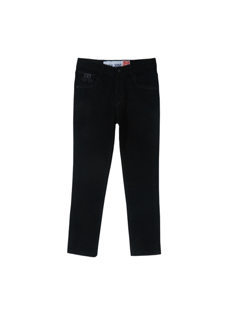 

Gini and Jony Boys Black Regular Fit Mid-Rise Clean Look Jeans