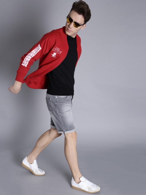 

Kook N Keech Disney Men Red Printed Sweatshirt