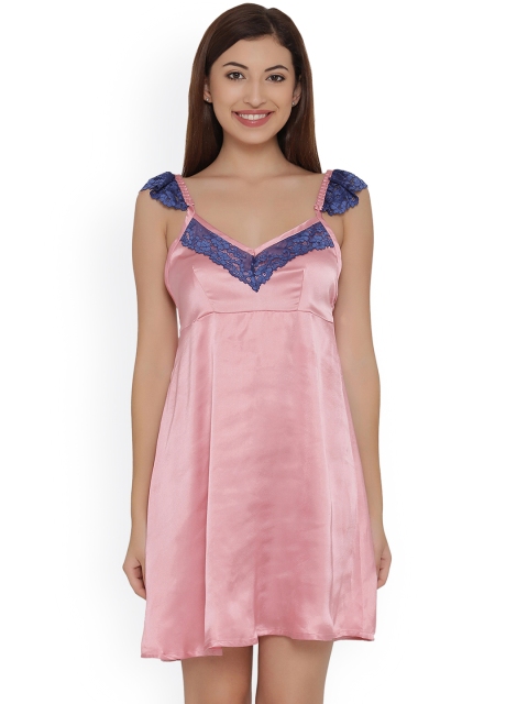 

Clovia Women Pink Baby-Doll NS0929P22