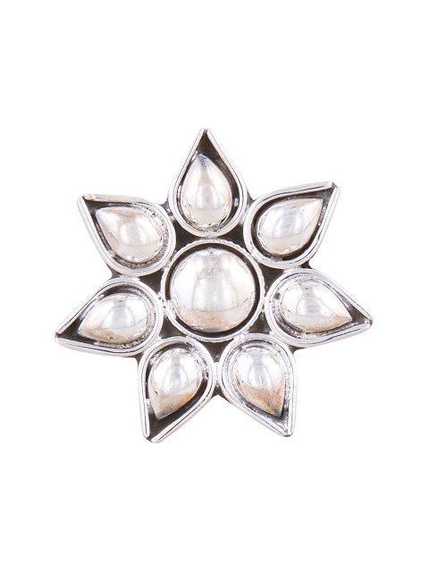 

ahilya Floral Sterling Silver Ring