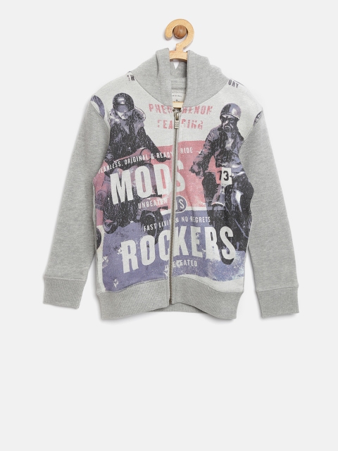 pepe-jeans-boys-grey-melange-printed-hooded-sweatshirt