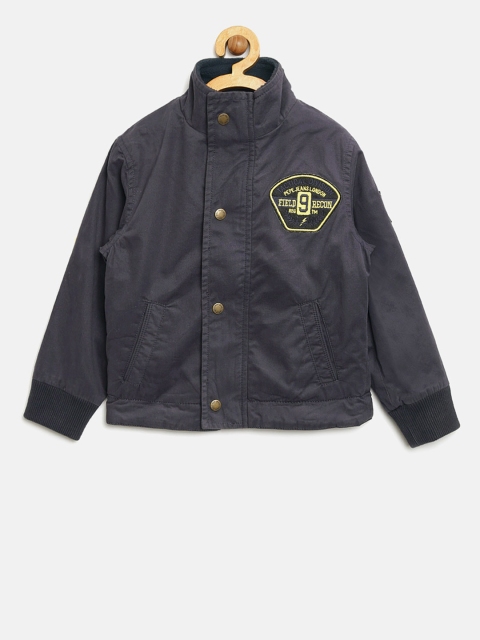 

Pepe Jeans Boys Navy Blue Solid Padded Jacket