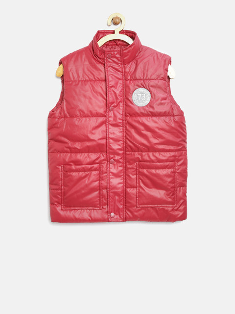 

Pepe Jeans Boys Red Solid Puffer Jacket
