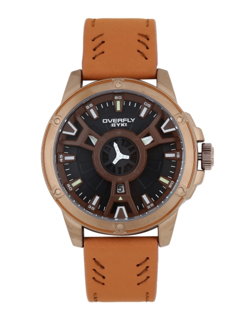 

Overfly Men Black Analogue Watch E3070L-DZ2CZP