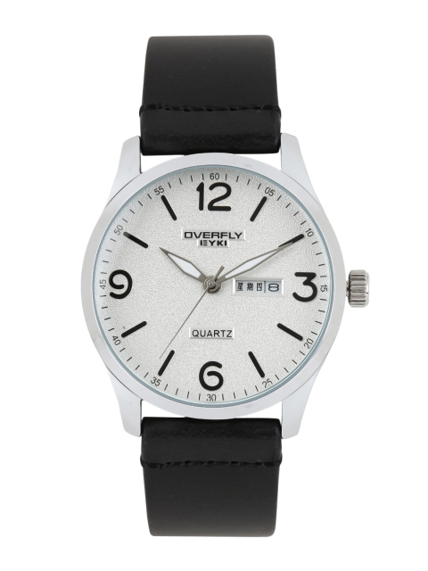 

Overfly Men Silver-Toned Analogue Watch E3075L-DZ2WHW