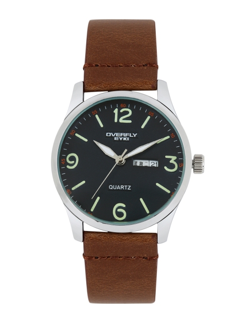 

Overfly Men Black Analogue Watch E3075L-DZ2WCB