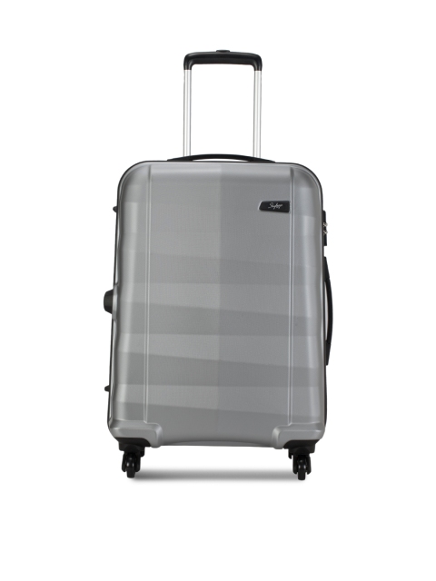 

Skybags Unisex Silver-Toned Medium Trolley Suitcase