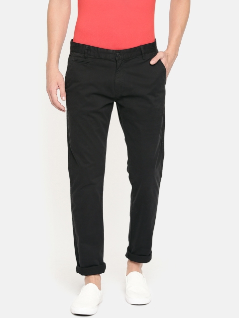 

Aeropostale Men Black Super Skinny Fit Solid Chinos