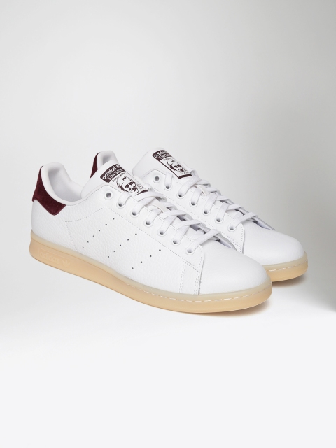 

ADIDAS Originals Men White STAN SMITH Leather Sneakers