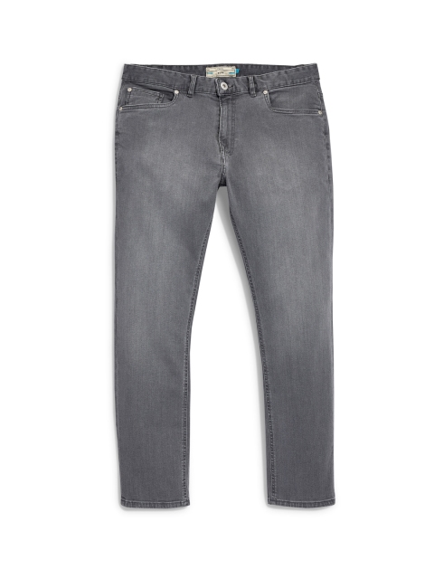 

next Men Grey Skinny Fit Mid-Rise Clean Look Jeans