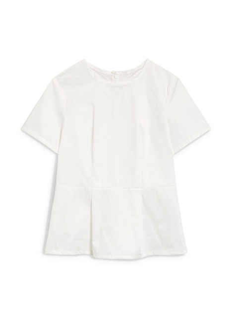 

next Women White Solid Top