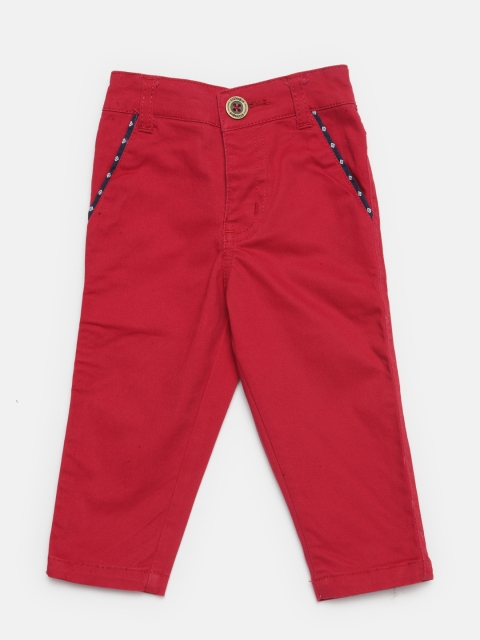 

612 league Boys Red Trousers