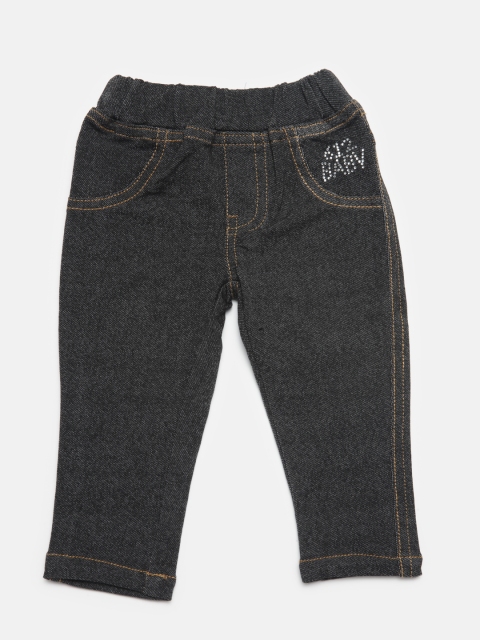 

612 league Girls Black Jeggings