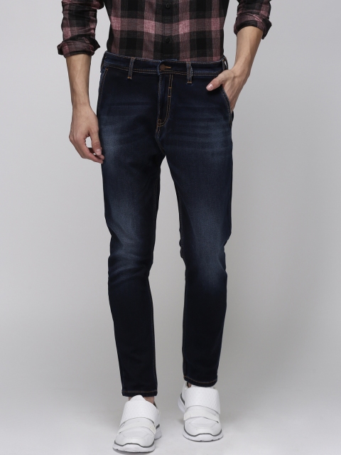 

Ecko Unltd Men Blue Relaxed Slim Fit Mid-Rise Clean Look Stretchable Jeans