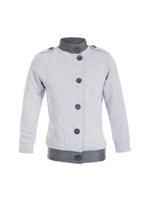 

Naughty Ninos Boys Grey Solid Sweatshirt