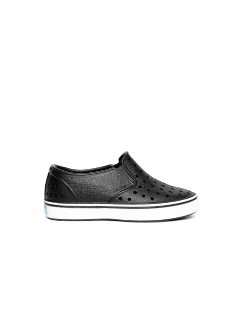 

native shoes Kids Black Slip-On Sneakers