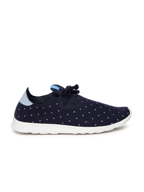 

native shoes Unisex Navy Apollo Moc Embro Sneakers, Navy blue