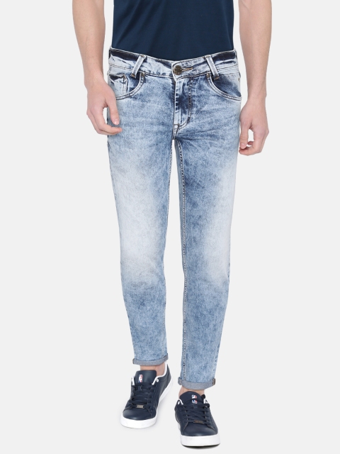

Mufti Men Blue Skinny Fit Mid-Rise Clean Look Stretchable Jeans