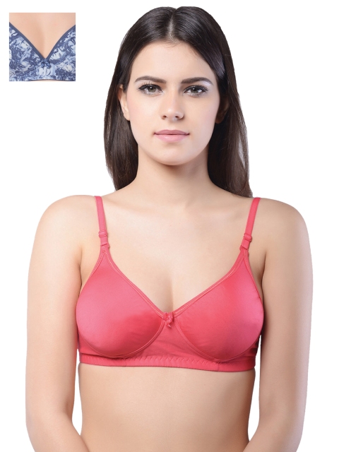 

Lady Lyka Pack of 2 T-shirt Bras, Coral