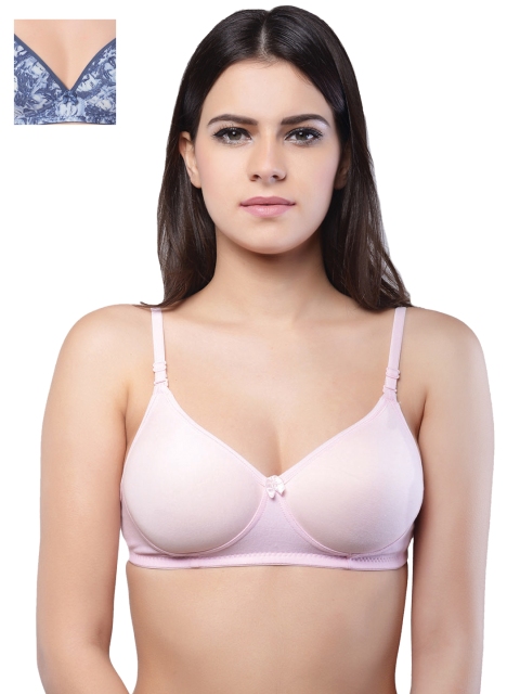 

Lady Lyka Pack of 2 T-shirt Bras, Pink