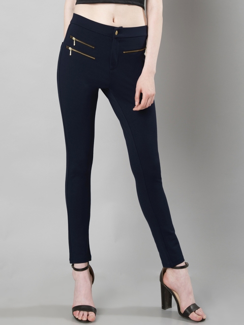 

FabAlley Navy Treggings, Navy blue