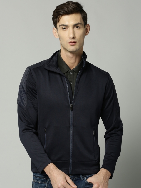 

Marks & Spencer Men Navy Solid Jacket, Navy blue